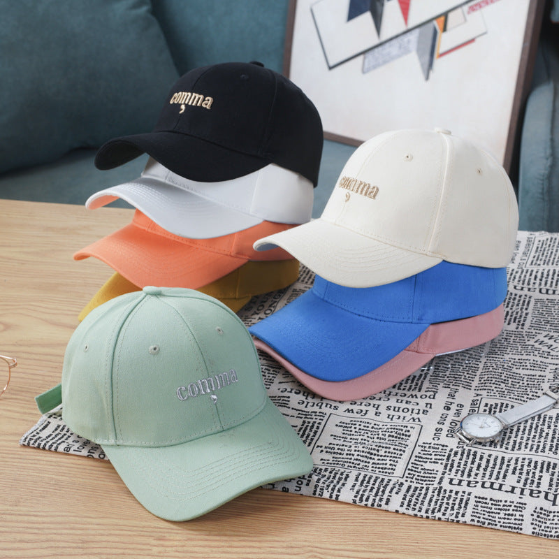 Wholesale Cotton Candy Color Letter Embroidery Baseball Cap